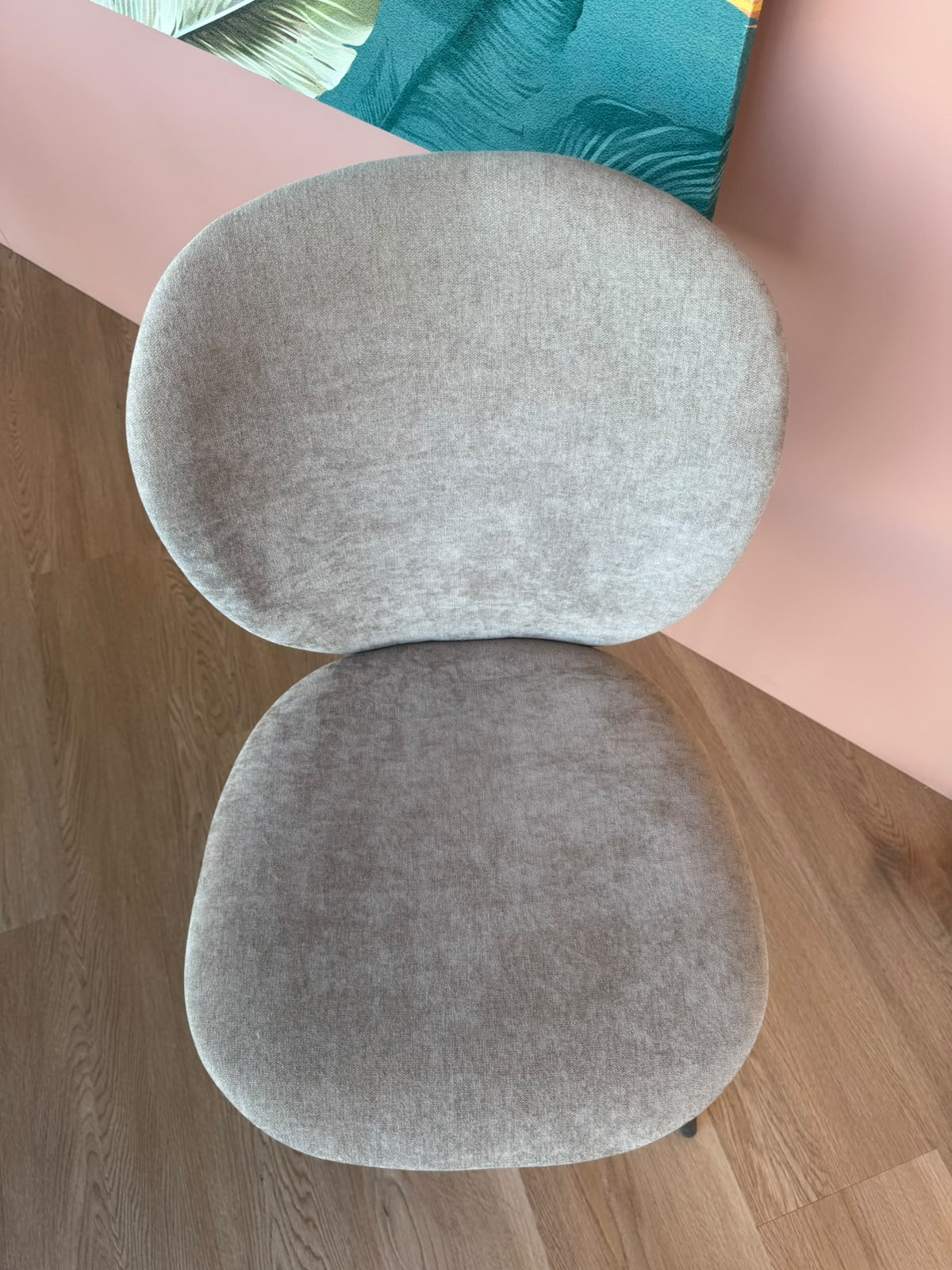 Set 2 poltrone Eva - tessuto beige - Image 6