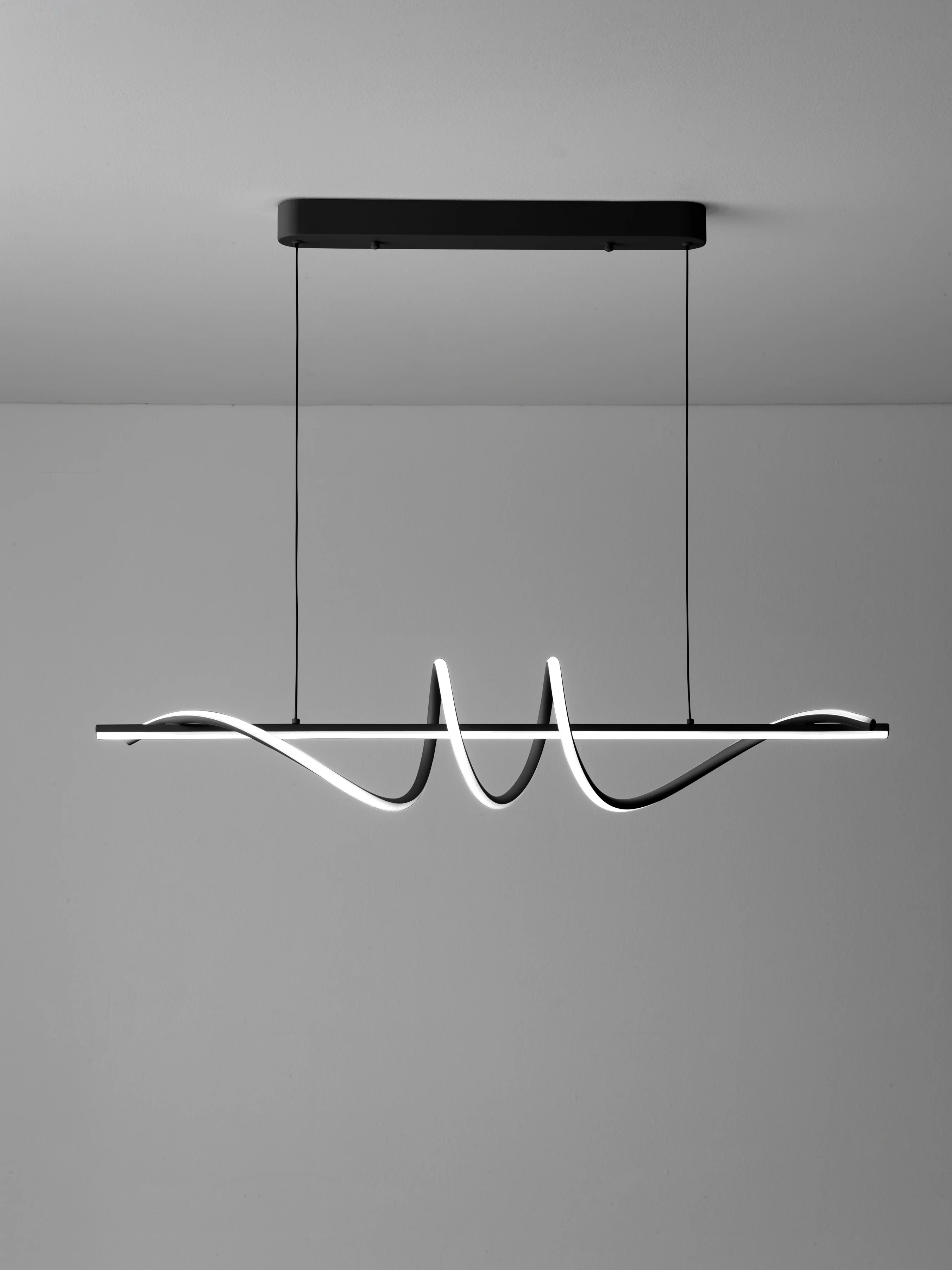 Sospensione Wave - Nero - Image 2